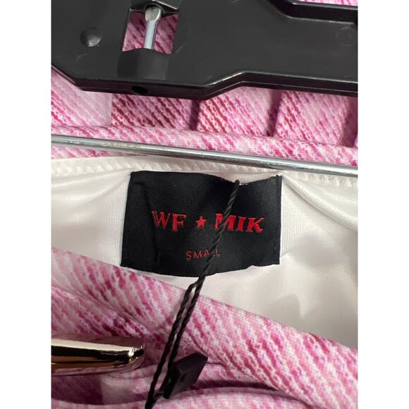 White Fox Mikaela Testa Promiscuous Mini Skirt Washed Pink Size Small NWT - Picture 10 of 12